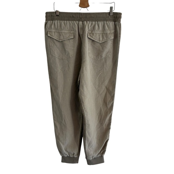 Splendid Lakeside Linen Blend Jogger In The Color Fawn Tan Beige Size XL - Picture 5 of 12